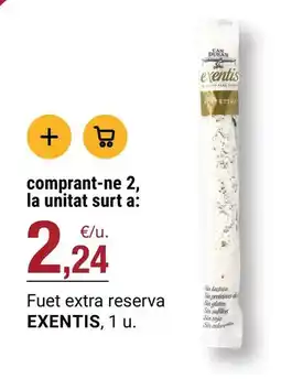 BonpreuEsclat Can duran - fuet extra reserva oferta