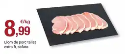 BonpreuEsclat Llom de porc tallat extra fl, safata oferta