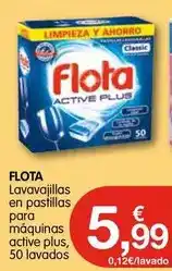 CashDiplo Flota - lavavajillas en pastillas para maquinas active plus oferta