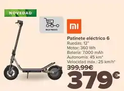Carrefour Xiaomi - patinete eléctrico 6 oferta