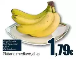 Unide Supermercados Platano mediano oferta