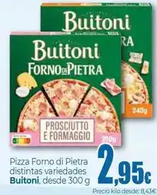 Unide Supermercados Buitoni - pizza forno di pietra oferta