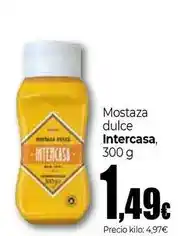 Unide Supermercados Intercasa - mostaza dulce oferta