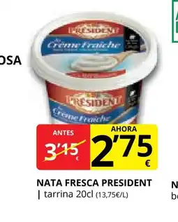 Supermercados MAS PRESIDENT fresca oferta