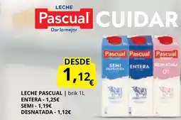 Supermercados MAS PASCUAL Leche oferta