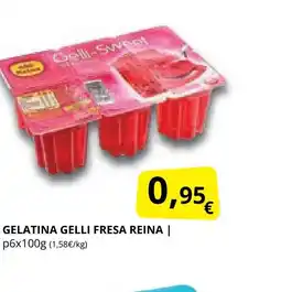 Supermercados MAS REINA Gelatina gelli fresa oferta