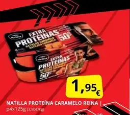 Supermercados MAS REINA Natilla proteína caramelo oferta