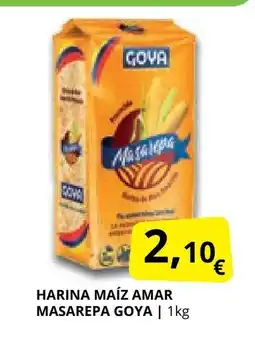 Supermercados MAS GOYA Harina maíz amar masarepa oferta