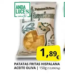 Supermercados MAS Patatas fritas hispalana aceite oliva oferta