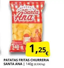 Supermercados MAS SANTA ANA Patatas fritas churreria oferta