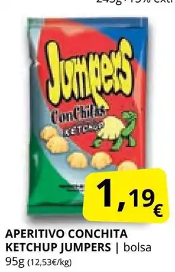 Supermercados MAS JUMPERS Aperitivo conchita ketchup oferta