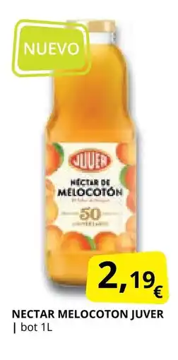 Supermercados MAS JUVER Nectar melocoton oferta