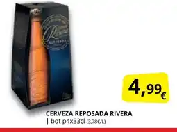 Supermercados MAS RIVERA Cerveza reposada oferta