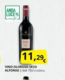 Supermercados MAS Vino oloroso seco alfonso oferta