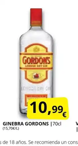 Supermercados MAS GORDONS Ginebra oferta
