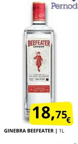 Supermercados MAS BEEFEATER Ginebra oferta