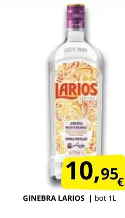 Supermercados MAS LARIOS Ginebra oferta