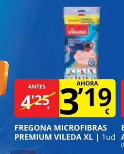 Supermercados MAS VILEDA Fregona microfibras premium oferta