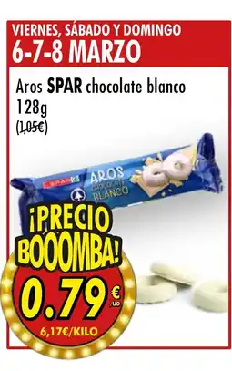 SPAR SPAR Aros chocolate blanco oferta