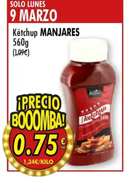 SPAR MANJARES Kétchup oferta