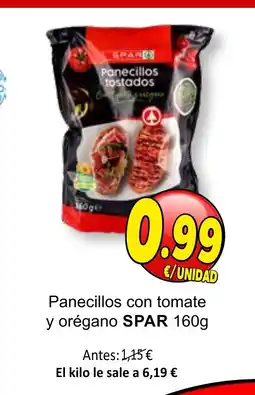 SPAR SPAR Panecillos con tomate y orégano oferta