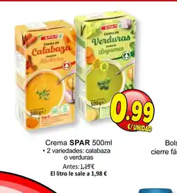 SPAR SPAR Crema oferta