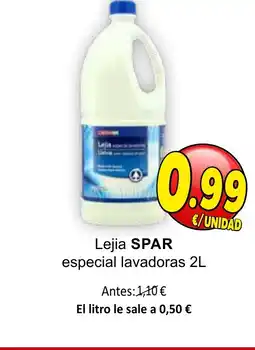 SPAR SPAR Lejia especial lavadoras oferta