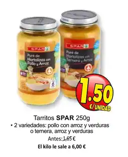 SPAR SPAR Tarritos oferta