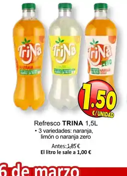 SPAR TRINA Refresco oferta