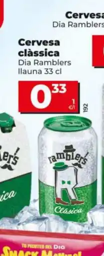 Dia DIA RAMBLER'S Clásica clàssica oferta