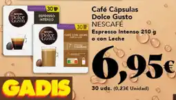 Gadis NESCAFÉ Café Cápsulas Dolce Gusto oferta