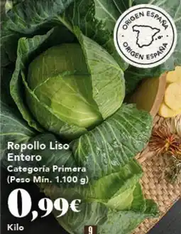 Gadis Repollo Liso Entero oferta