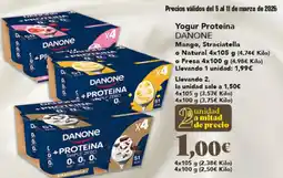 Gadis DANONE Yogur Proteína oferta