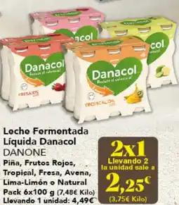 Gadis DANONE Leche Fermentada Líquida Danacol oferta
