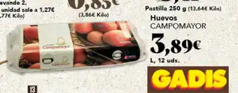 Gadis CAMPOMAYOR Huevos oferta