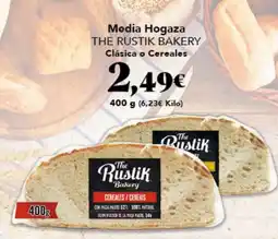 Gadis THE RUSTIK BAKERY Media Hogaza Clásica o Cereales oferta