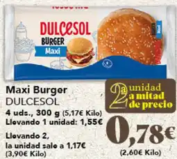 Gadis DULCESOL Maxi Burger oferta