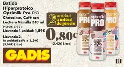 Gadis RÍO Batido Hiperproteico Optimilk Pro oferta