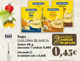 GALLINA BLANCA Sopa Sobre