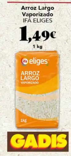 Gadis IFA ELIGES Arroz Largo Vaporizado oferta