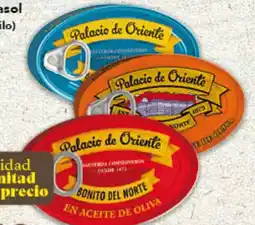 Gadis PALACIO DE ORIENTE Bonito del Norte En Aceite de Oliva Normal, Virgen Extra o en Escabeche oferta