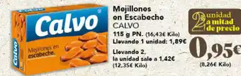 Gadis CALVO Mejillones en Escabeche oferta