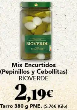 Gadis RIOVERDE Mix Encurtidos (Pepinillos y Cebollitas) oferta
