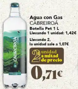 Gadis CABREIROÁ Agua con Gas oferta