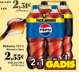 Gadis PEPSI Refresco Normal o Zero oferta