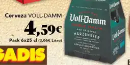 Gadis VOLL-DAMM Cerveza oferta