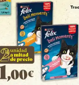 Gadis FELIX Snack Gato Líquido Deli Moments oferta