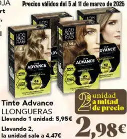 Gadis LLONGUERAS Tinte Advance oferta