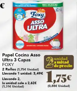 Gadis FOXY Papel Cocina Asso Ultra 3 Capas oferta