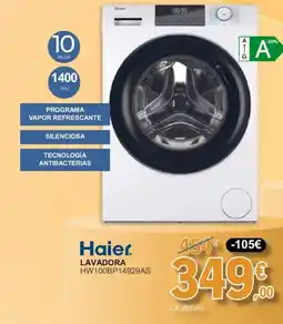 E.Leclerc HAIER Lavadora hw100bp14929as oferta